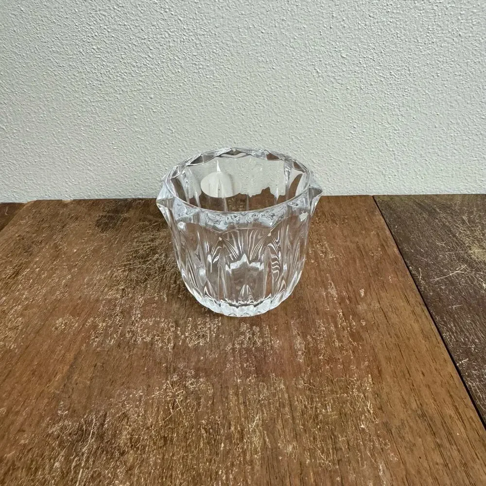 U.S.A. Deplomb 24% Lead Crystal Votive Candle‎ Holder